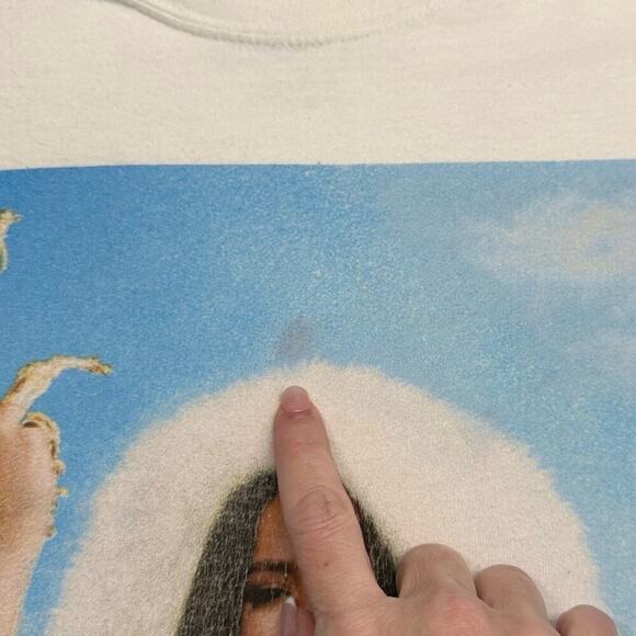 Oversized Rosalia Graphic Tee | White | S/M - Picture 6 of 9